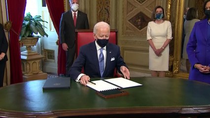 Video herunterladen: Hochgesteckte Ziele: 40 Staats- und Regierungschefs bei Bidens Klimagipfel