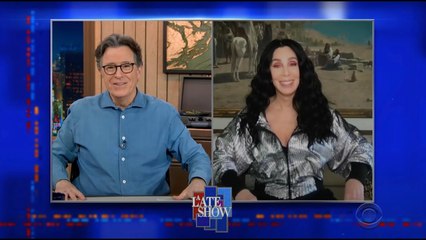 Cher Admits She's Not Much of a Cher Fan on 'Colbert' | Moon TV News