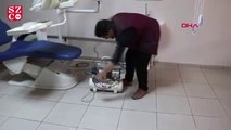 Elazığ'da kaçak diş kliniğine operasyon