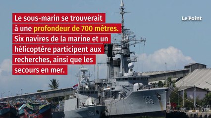 Indonésie : un sous-marin avec 53 personnes à son bord porté disparu
