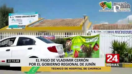 El paso de Vladimir Cerrón por el Gobierno Regional de Junín