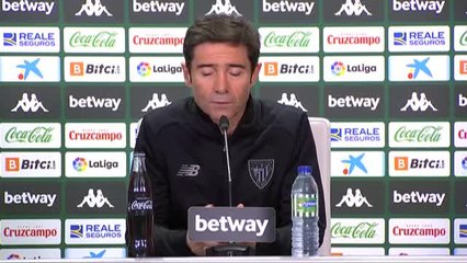 Marcelino: "La expulsión nos puso aun en mayor superioridad, pero no supimos materializarla con el gol"