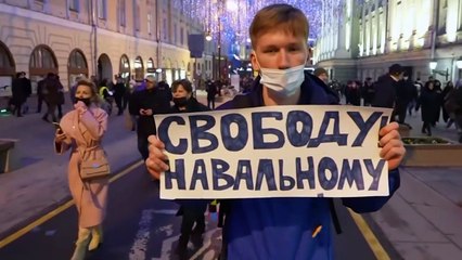 Manifestations pro-Navalny : près de 1 800 interpellations en Russie