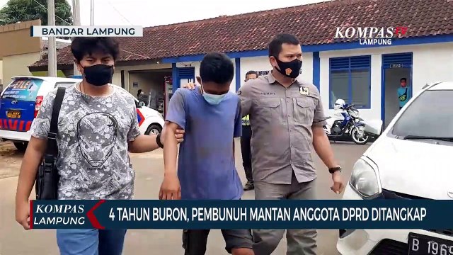 Buron 4 Tahun, Pembunuh Mantan Anggota DPRD Mesuji Diringkus Polisi