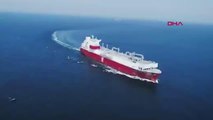 Türkiye'nin ilk yüzer LNG depolama ve gazlaştırma gemisi Ertuğrul Gazi Hatay'ın Dörtyol limanına demirledi