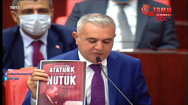 MHP’li Şimşek: Nutuk’tan rahatsız olmak demek millî mücadeleden ve Türkiye Cumhuriyeti’nin kuruluşundan rahatsız olmak demektir