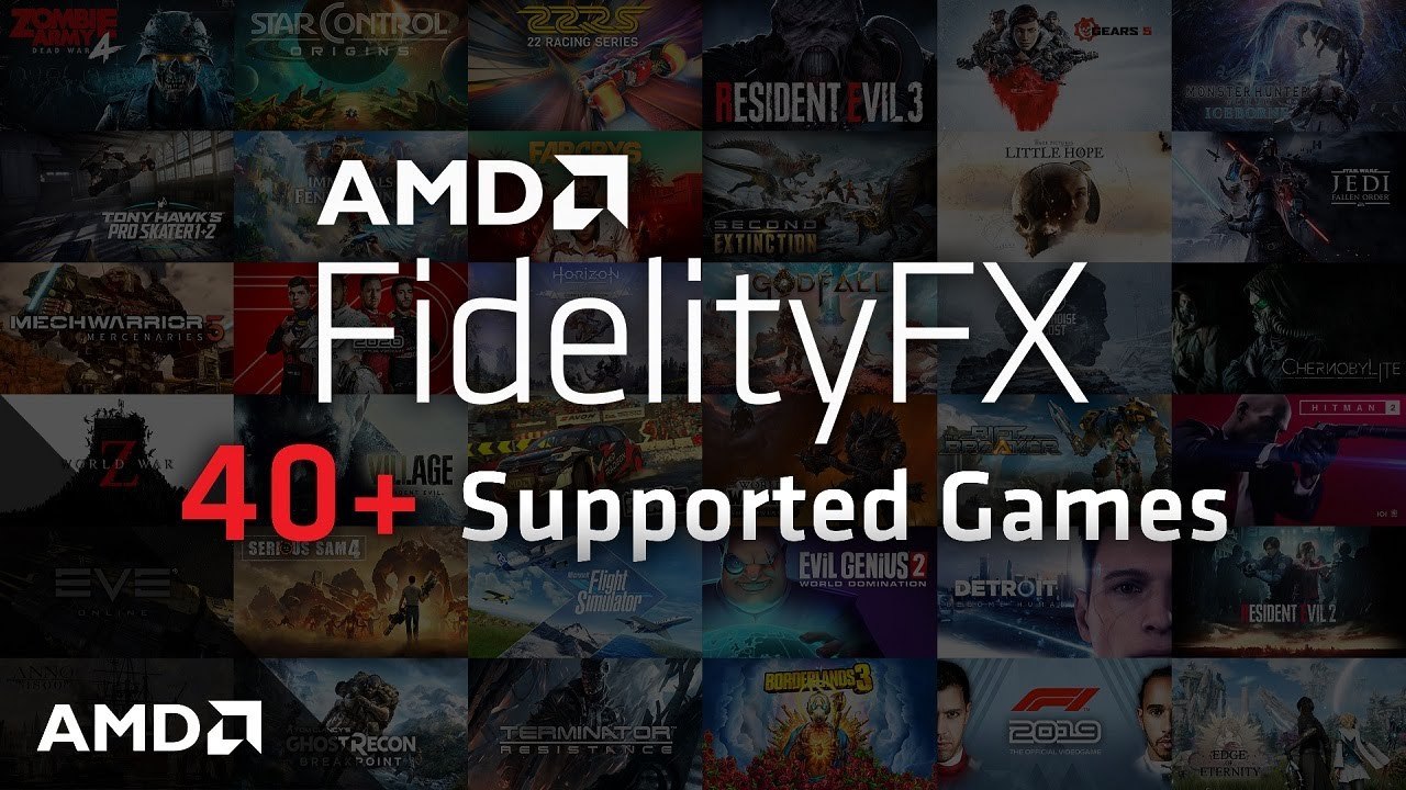 AMD FidelityFX Máxima fidelidad en más de 40 juegos
