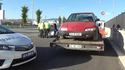 Konya'da 6. kez alkollü yakalanan sürücü: "Size yalvardığım kadar Allah'a yalvarsam günahlarımı affederdi"