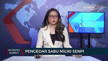 Pengedar Sabu Miliki Senjata Api