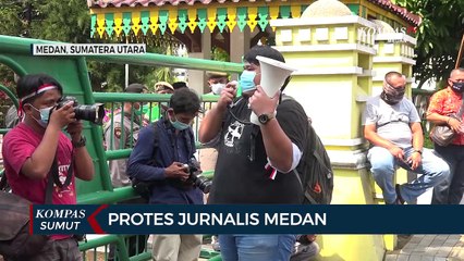 Jurnalis di Medan Gelar Aksi Damai