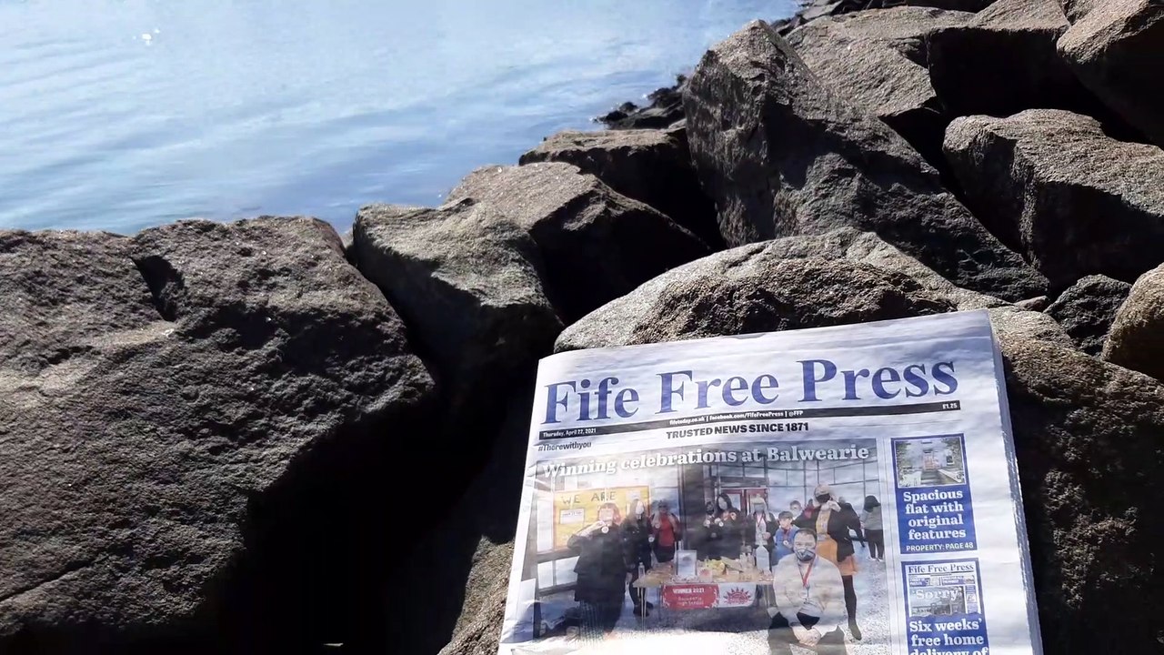 Fife Free Press at Kirkcaldy harbour