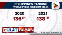Palasyo, nanindigang walang dapat ikabahala sa pagbaba sa ranking ng bansa sa World Press Freedom Index at iginiit na nananatili ang press freedom sa bansa