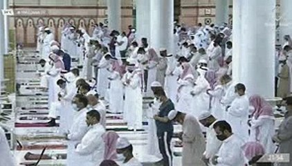 صلاة التراويح , 8 رمضان 1442هـ , المسجد النبوي, أحمد الحذيفي