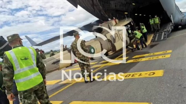Helicópteros donados por EE.UU. a Colombia serán usados para erradicar cultivos ilícitos