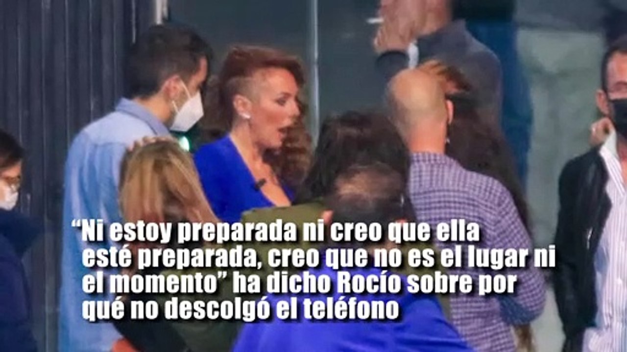 Muchos nervios y nuevas confesiones: lo que no se vio de la entrevista de Rocío Carrasco