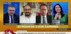 24 TV canlı yayınında tuhaf ses... 