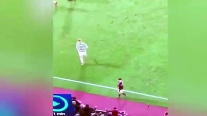 Hearts taraftarından Celtic'li futbolcuyu kızdıran hareket