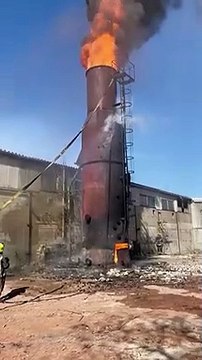 Chimney fire at Doncaster maggot breeding farm