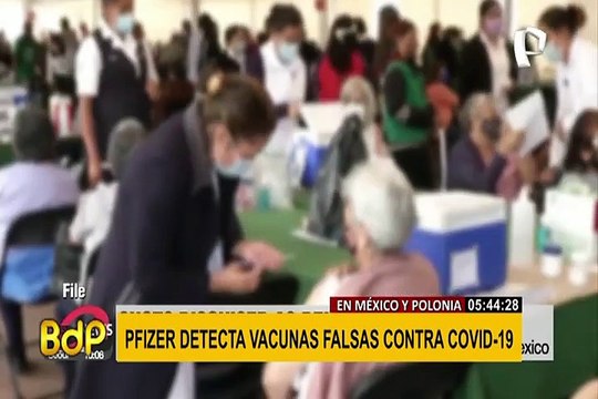 Pfizer detecta vacunas falsas contra la COVID-19 en Polonia y México