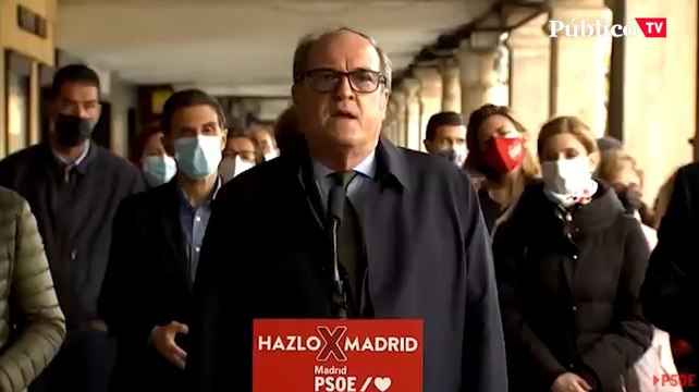 Ángel Gabilondo pide el apoyo de Pablo Iglesias para gobernar Madrid