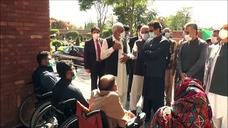 PM Imran Khan Visit  PARAPLEGIC CENTRE in Hayatabad