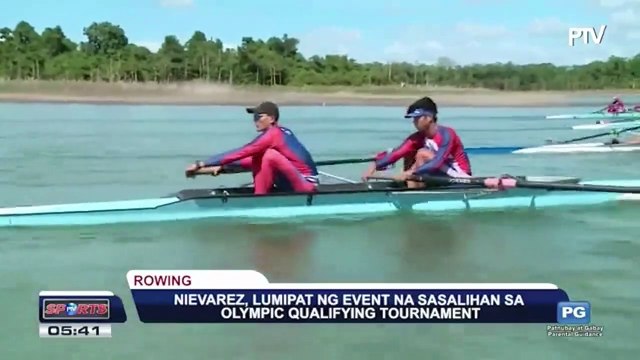 Nievarez, lumipat ng event na sasalihan sa Olympic qualifying tournament