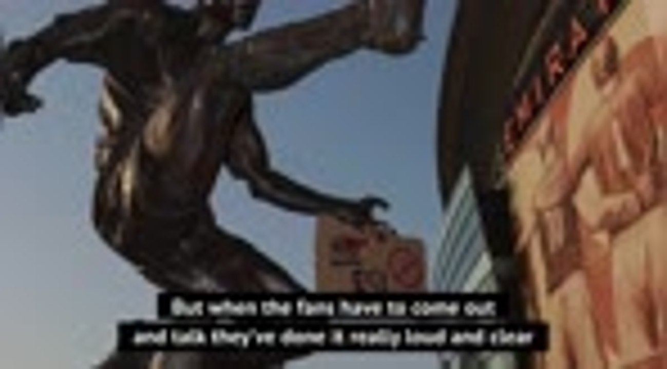 Arteta hails fans' historic statement in 'killing' Super League