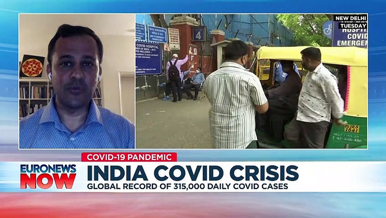 COVID-19: India shatters global case record with 314,000 infections reported in a day