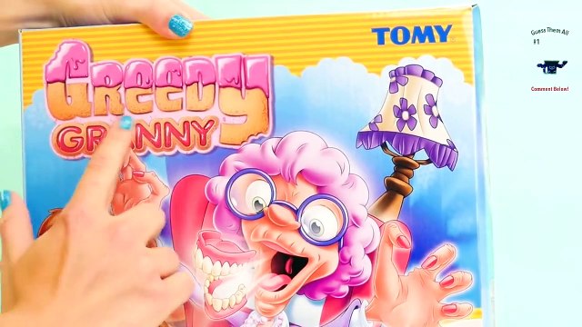 Greedy Granny Unboxing With Paw Patrol Skye, Marshall & Chase! Learn Colors, Numbers & Counting!