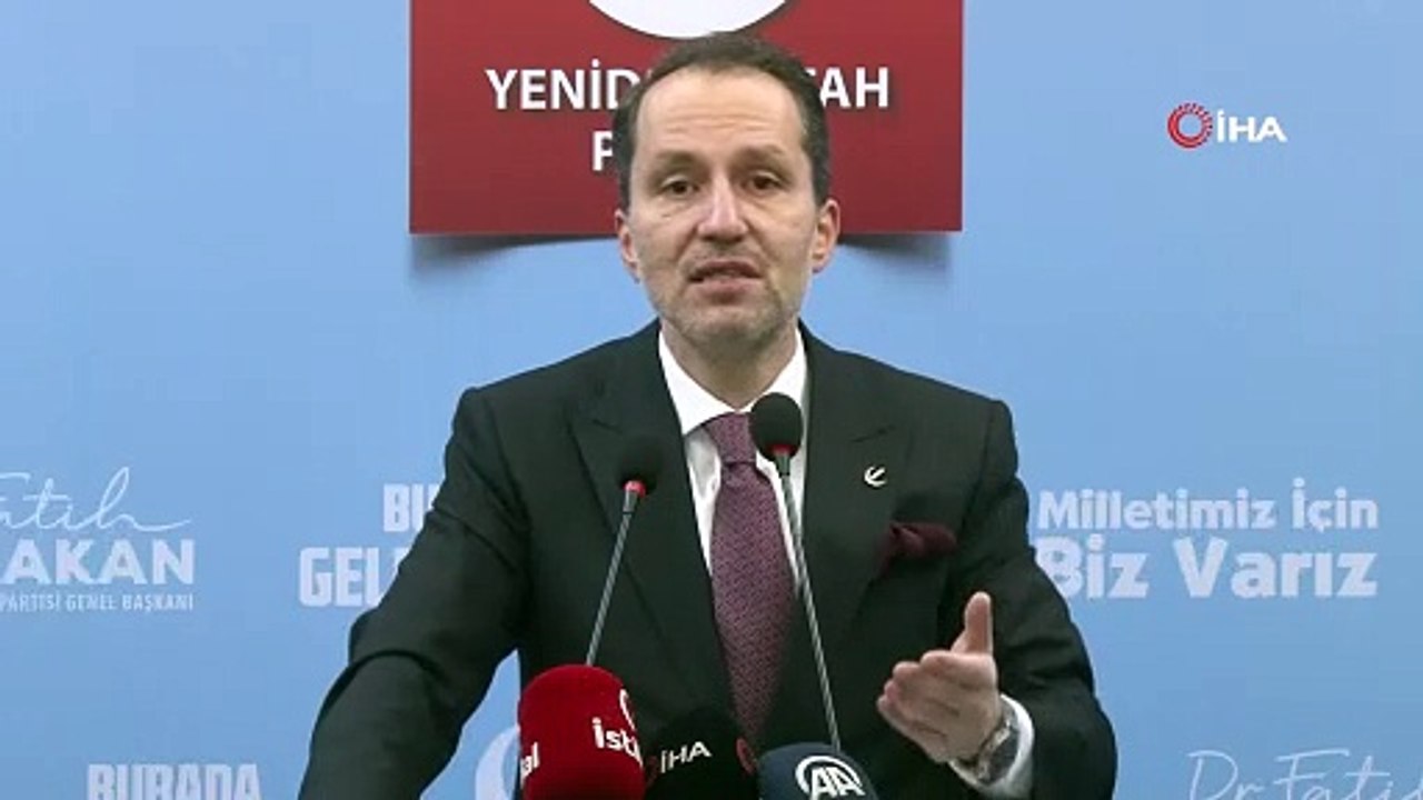 Yeniden Refah Partisi lideri Erbakan: “Sonunuz Menderes gibi, Kaddafi gibi olur" gibi cümleler hiç hoş şeyler değil