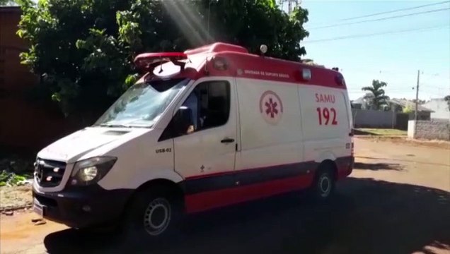 Homem de 32 anos que estava inconsciente é atendido pelo Samu