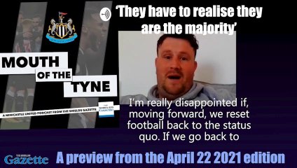 Mouth of the Tyne podcast on the aftermath of the European Super League row