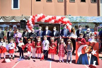 BAHÇELİEVLER BELEDİYESİ ANAOKULU AÇTI