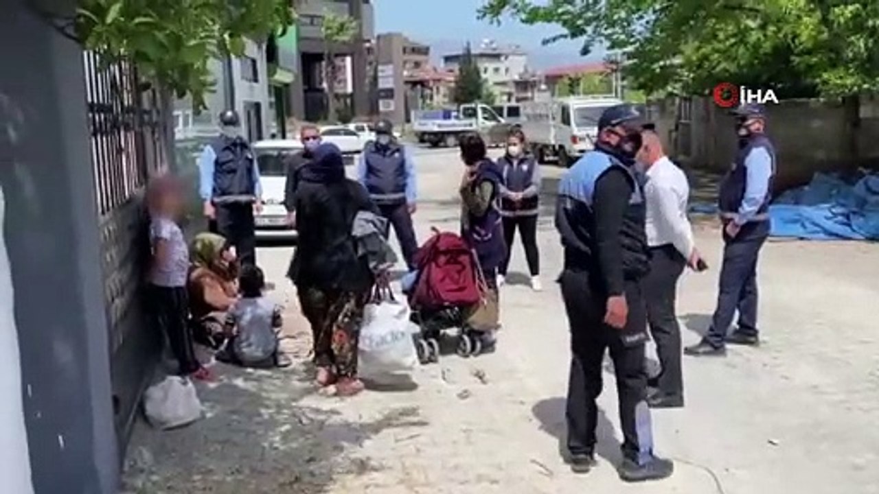 Hatay'da dilenci operasyonu