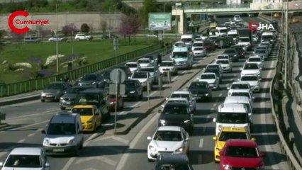 KISITLAMA ÖNCESİ TRAFİK YOĞUNLUĞU