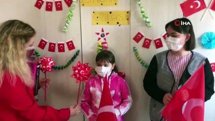 Bulgaristan'ın sınır köylerinde yaşayan çocuklara 23 Nisan hediyesi