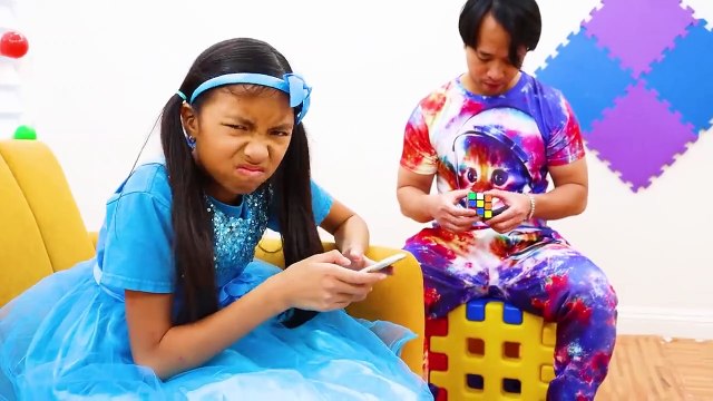 Wendy Vs Alex Pretend Play Cleaning Up With Cleaning Toys For Kids | Kids Learn To Share