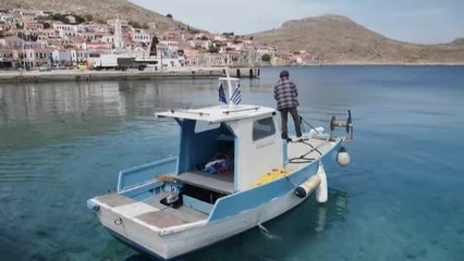 A la isla griega más pequeña del Dodecaneso no llega ningún turista desde el inicio de la pandemia