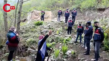 Taş ocağına izin, köylülere jandarma müdahalesi