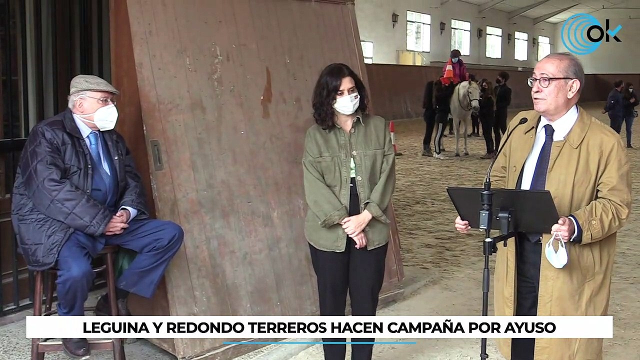 Leguina y Redondo Terreros apoyan a Ayuso