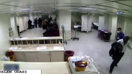 Tedavi için geldiği hastanede hırsızlık yaptı
