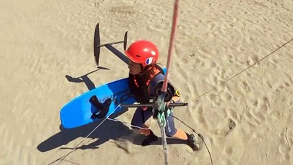 French kitefoil champion sets sights on Olympics