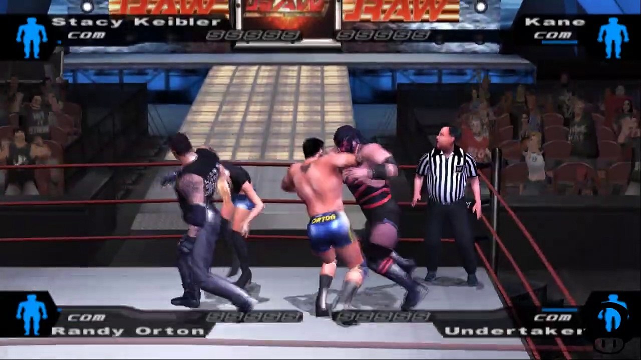 Here Comes the Pain Stacy Keibler(ovr 100), Randy Orton vs Kane, Undertaker (3)