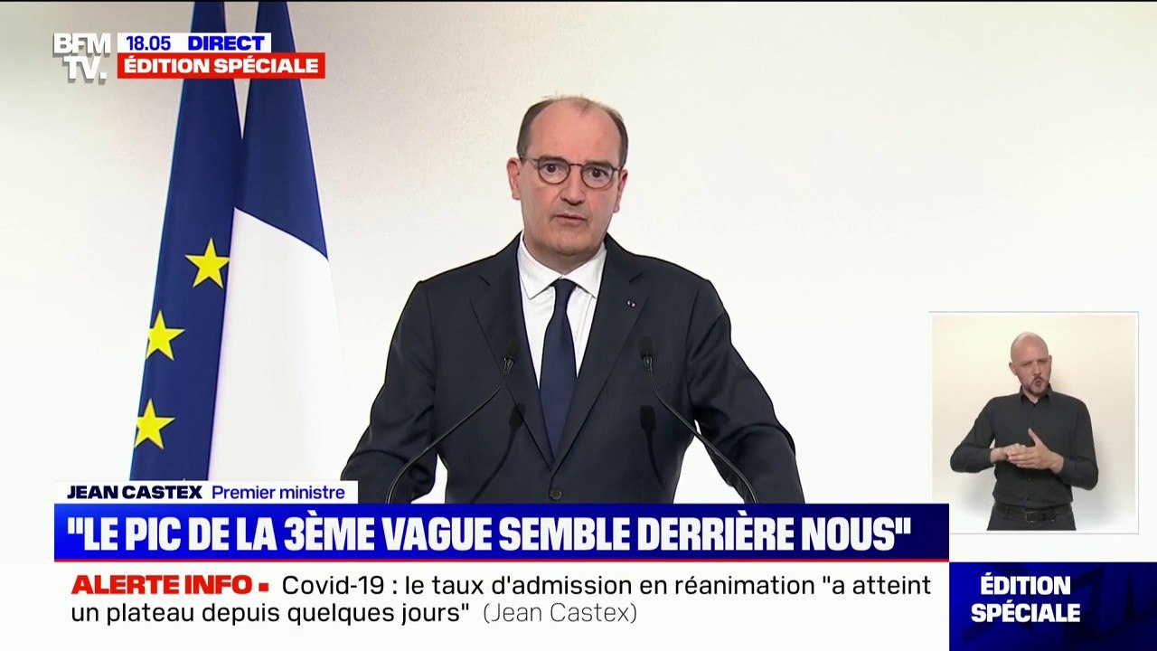 Jean Castex: "À partir de samedi, un système de contrôle renforcé sera mis en place pour les personnes arrivant du Brésil, d'Argentine, du Chili, d'Afrique du Sud et d'Inde"