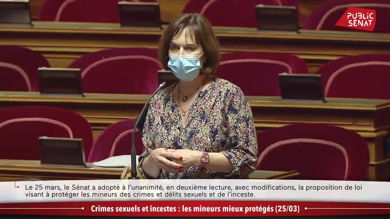 Crimes sexuels et incestes : les mineurs mieux protégés - En séance (22/04/2021)