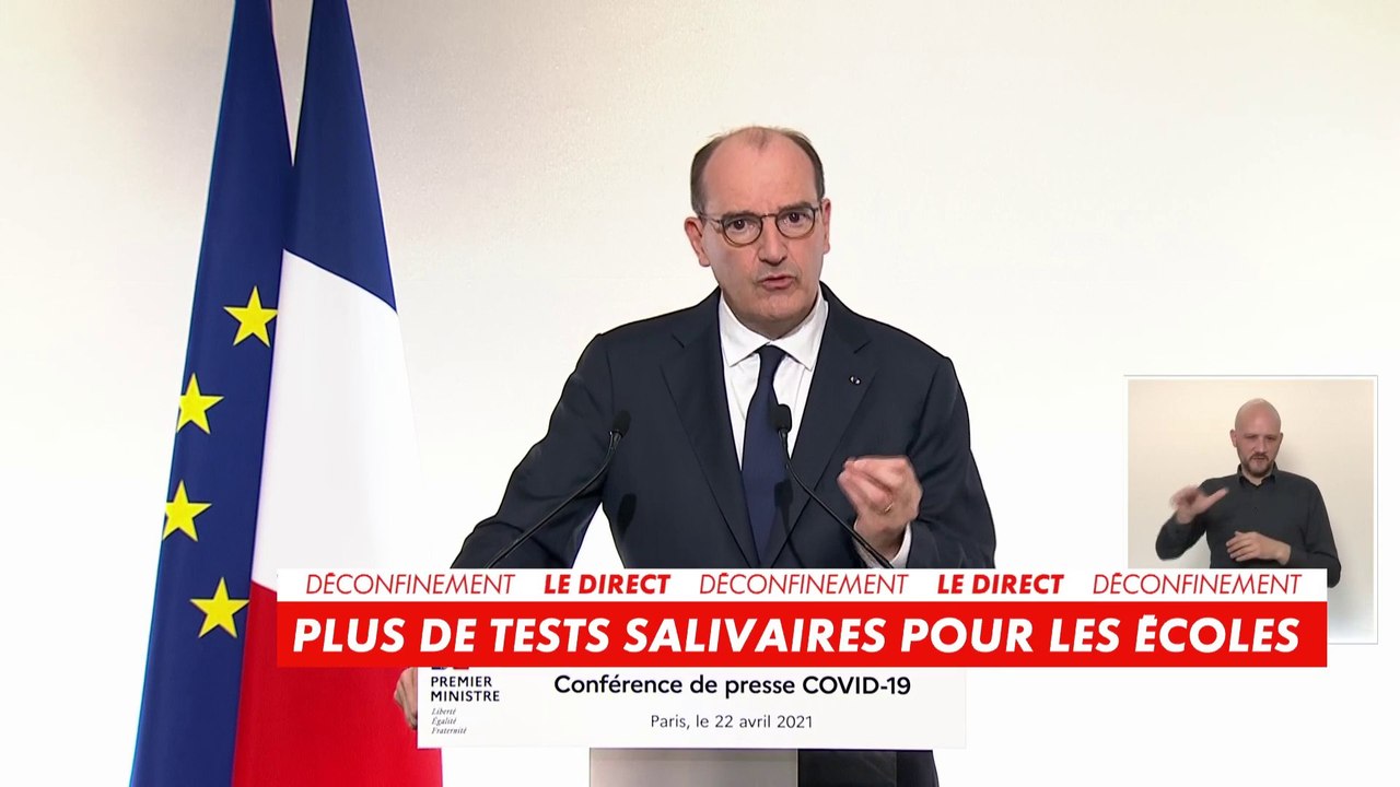 Jean Castex annonce 64 millions d'autotests commandés : "Nous nous tiendrons prêts à les déployer plus largement" dans le milieu scolaire après l'avis de la HADS