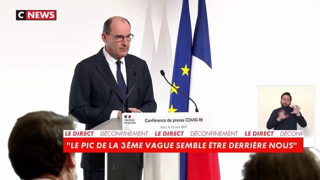 Jean Castex annonce une possible réouverture de certains commerces, lieux culturels et des terrasses mi-mai