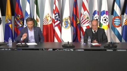 LaLiga Başkanı Javier Tebas: "Avrupa Süper Ligi için 25 yıl beklediler 48 saatte bitti"