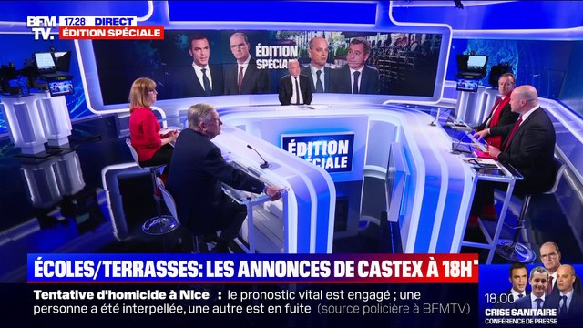 Édition spéciale : Que vont annoncer Jean Castex, Olivier Véran et Jean-Michel Blanquer ? - 22/04