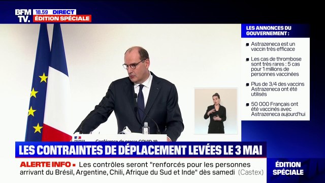 Jean Castex: Le couvre-feu à 19h sera maintenu jusqu'à nouvel ordre